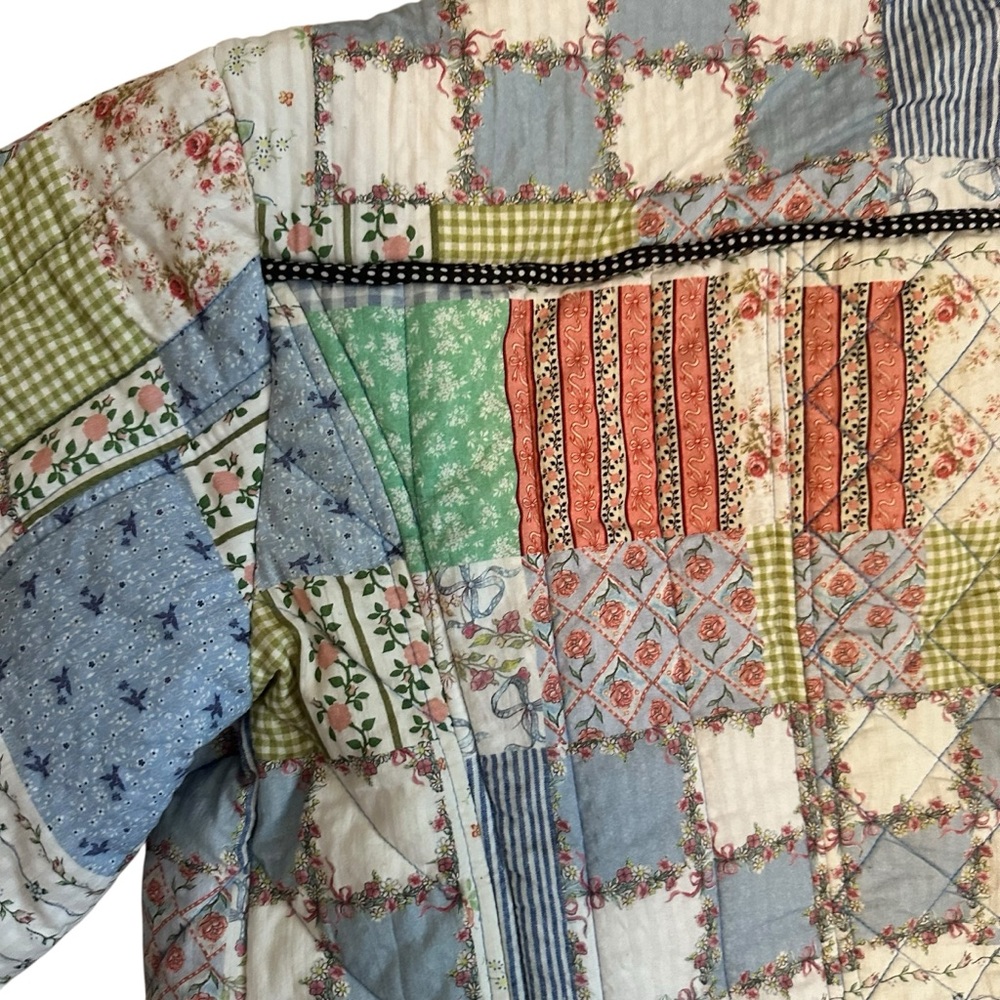 Damson Madder Macy Patchwork Quilted Jacket - Picture 13 of 17